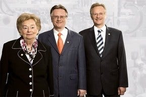 Ursula Ida, Andreas and Siegbert Lapp
